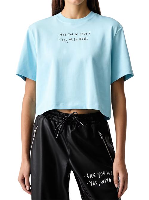 T-shir Karl Lagerfeld Jeans x Pietro Terzini Karl Lagerfeld jeans | B4W170752RL